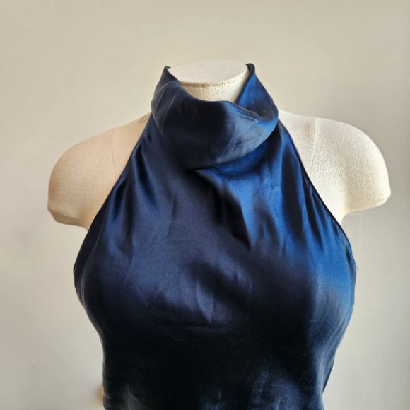 Amanda Uprichard Samba Dress in Ink - Picture 7 of 7